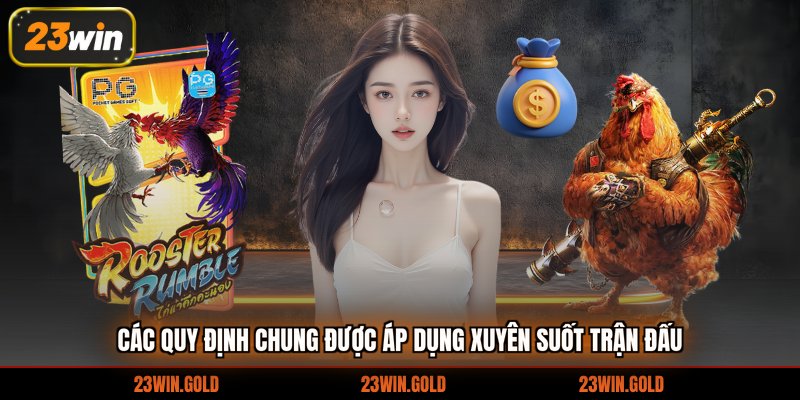 Các quy định chung được áp dụng xuyên suốt trận đấu